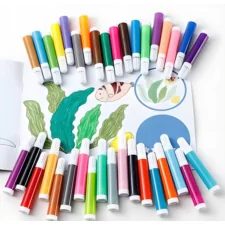 Zestaw artystyczny dla dzieci do malowania i rysowania 208 elementów Niebieski + Walizka