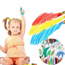 Zestaw artystyczny dla dzieci do malowania i rysowania 208 elementów Różowy + Walizka