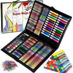 Zestaw do malowania dla dzieci 208 elementów