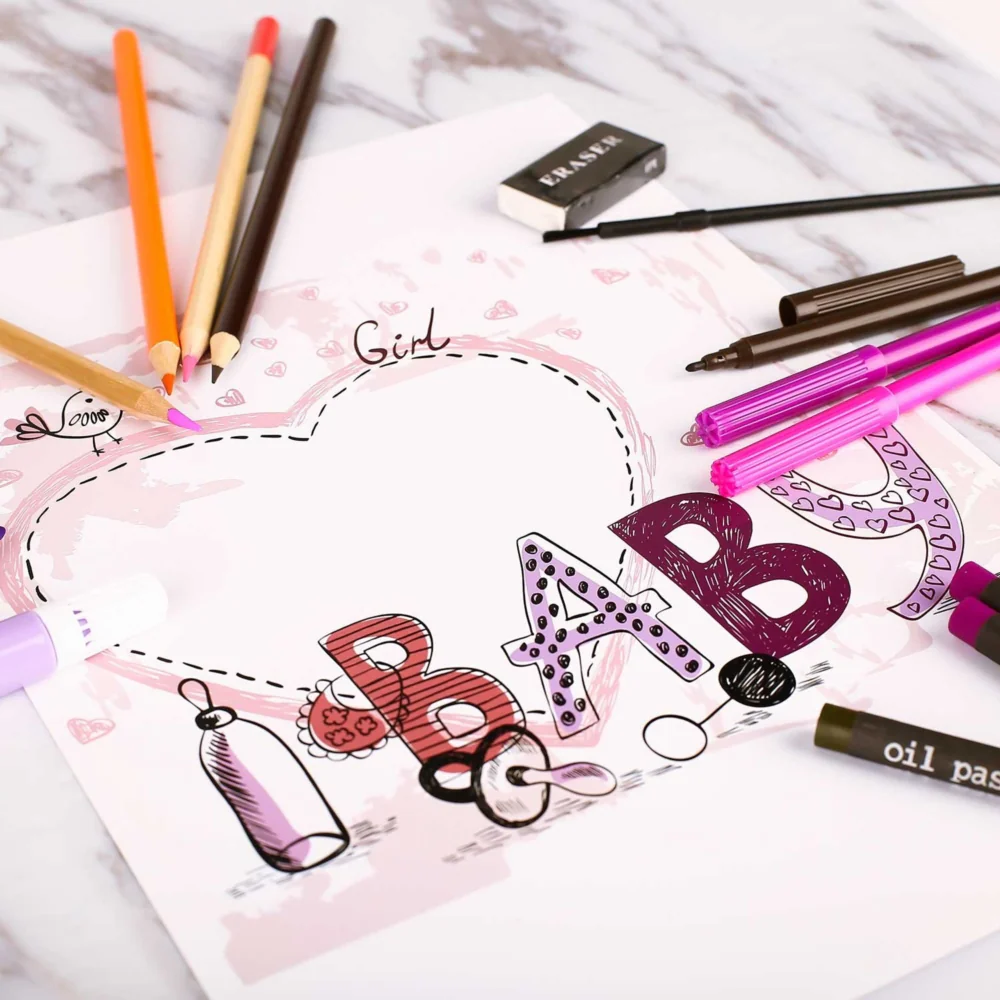 Zestaw artystyczny dla dzieci do malowania i rysowania 298 elementów Różowy + Walizka Zestaw artystyczny dla dzieci do malowania i rysowania 298 elementów Różowy + Walizka