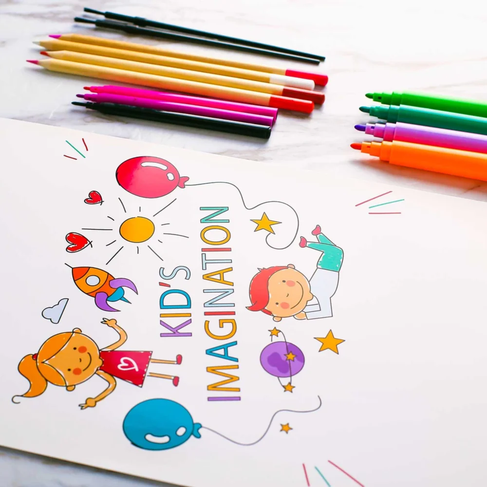 Zestaw artystyczny dla dzieci do malowania i rysowania 298 elementów Czarny + Walizka Zestaw artystyczny dla dzieci do malowania i rysowania 298 elementów Czarny + Walizka