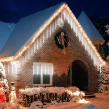 Lampki świąteczne Meteory imitujące padający śnieg IP44 360LED Biały Zimny