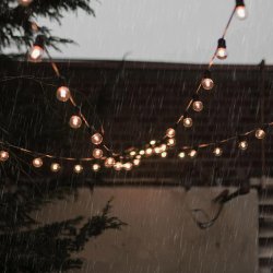 Girlanda solarna ogrodowa, Kulki 10 LED