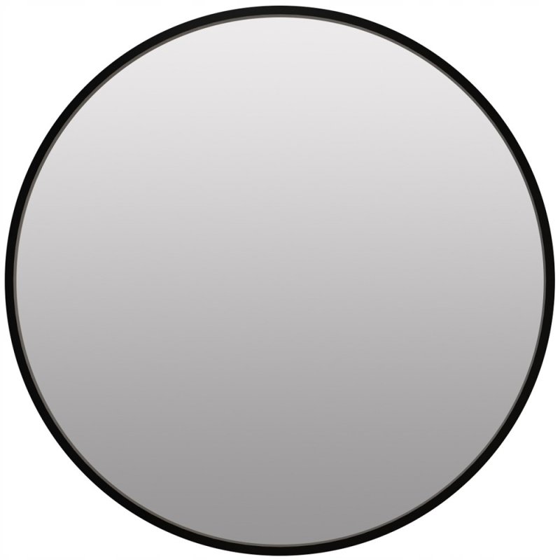 Lustro do zawieszenia na ścianę 80cm Czarne