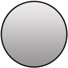 Lustro okrągłe do zawieszenia na ścianę Czarne 80cm