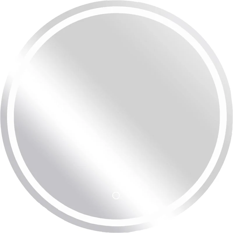 Lustro okrągłe do zawieszenia z oświetleniem LED 60cm