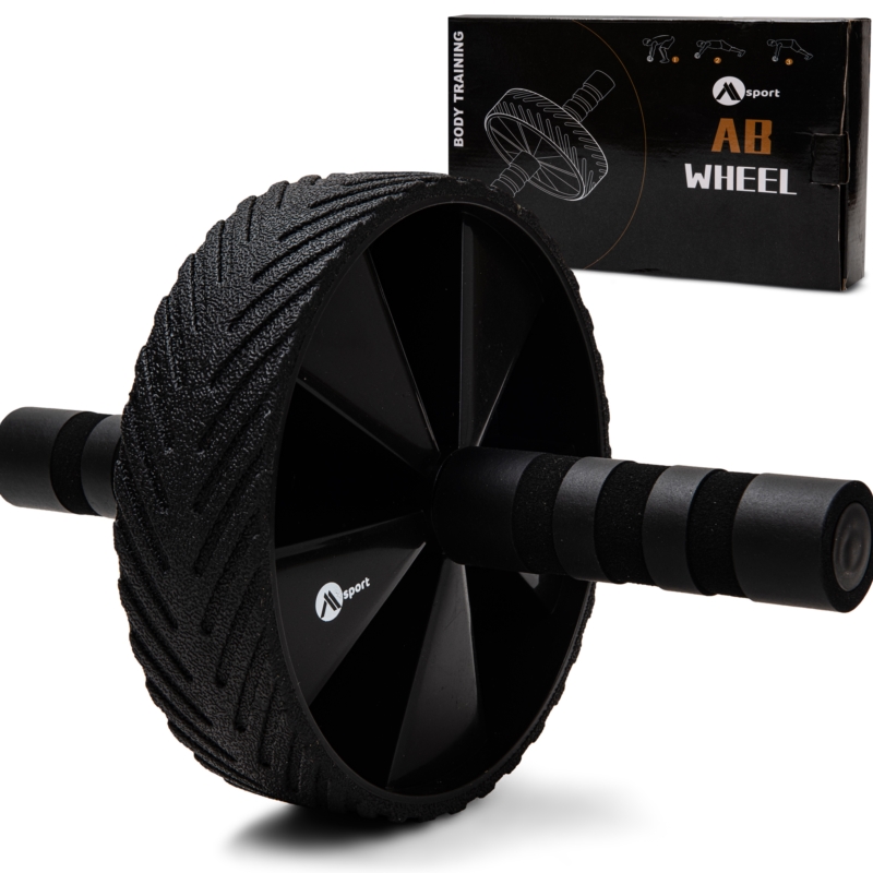 Kółko do ćwiczeń mięśni brzucha AB wheel roller