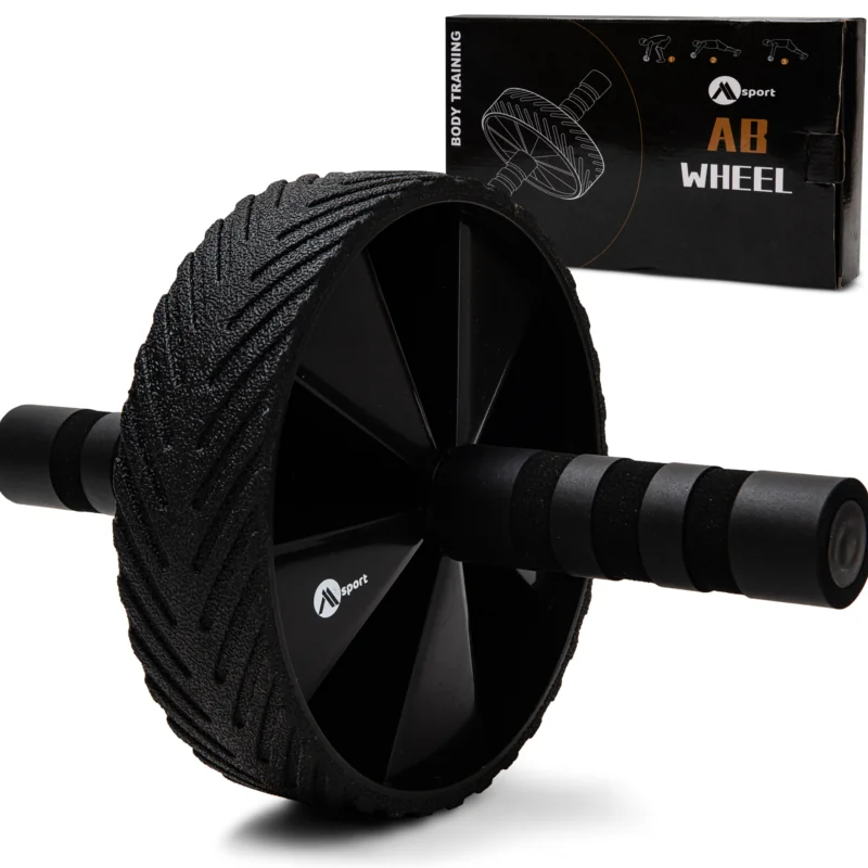 Kółko do ćwiczeń mięśni brzucha AB wheel roller