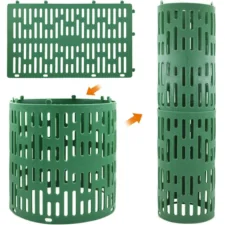 Osłona na pieńki drzew i innych roślin Zielona 6 sztuk