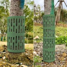 Osłona na pieńki drzew i innych roślin Zielona 6 sztuk