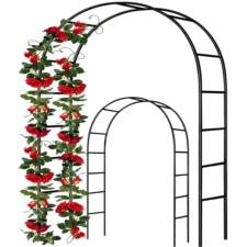 Pergola ogrodowa do róż i roślin pnących metalowa łuk 240cm