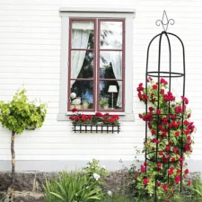 Pergola ogrodowa do róż i roślin pnących metalowa dzwon 190cm