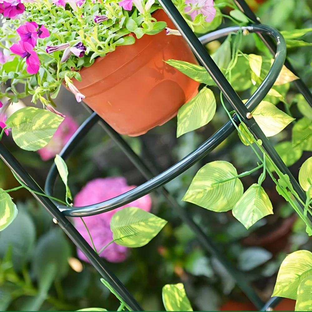 Pergola ogrodowa do róż i roślin pnących metalowa dzwon 190cm