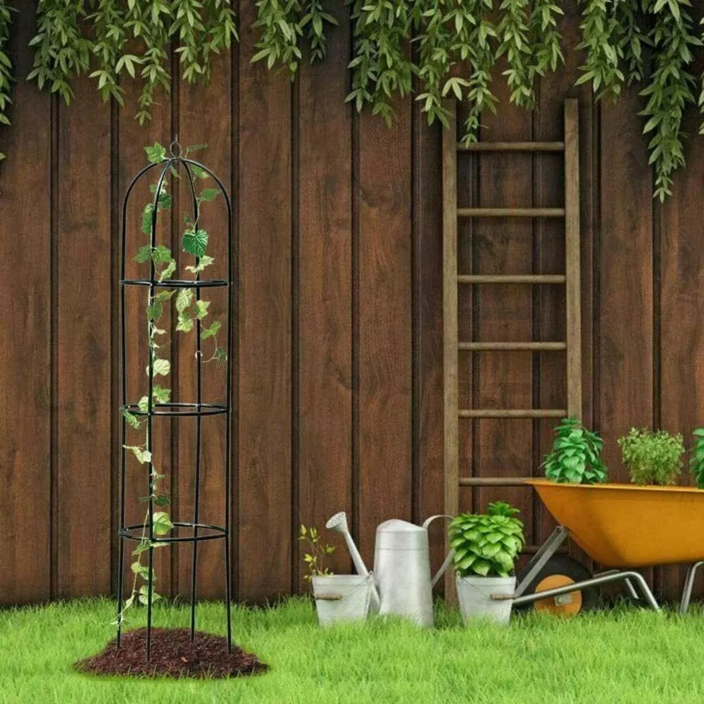 Pergola ogrodowa do róż i roślin pnących metalowa dzwon 190cm