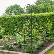 Pergola ogrodowa do róż i roślin pnących metalowa dzwon 190cm