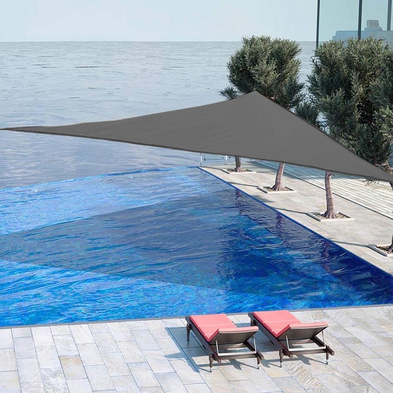 Żagiel przeciwsłoneczny ogrodowy trójkątny 5x5x5m