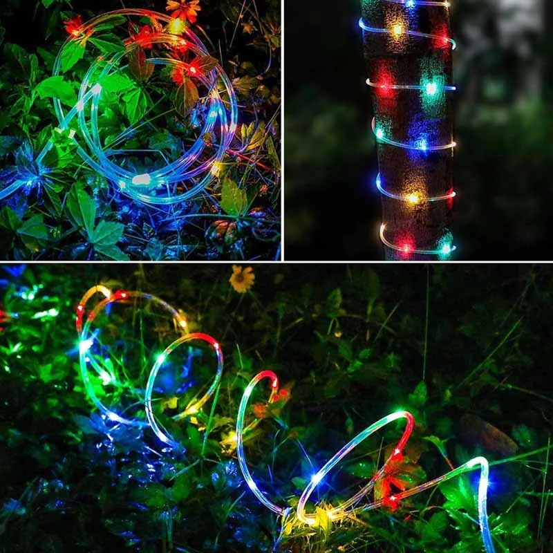 Wąż świetlny zewnętrzny IP44 50m 1200LED Wielokolorowe