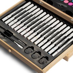 Zestaw artystyczny do malowania dla dzieci 196szt.