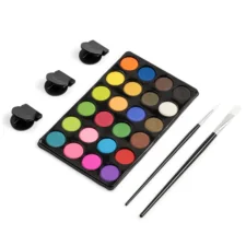 Zestaw artystyczny dla dzieci do malowania i rysowania 196 elementów + Drewniana Walizka