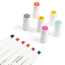 Zestaw artystyczny dla dzieci do malowania i rysowania 196 elementów + Drewniana Walizka