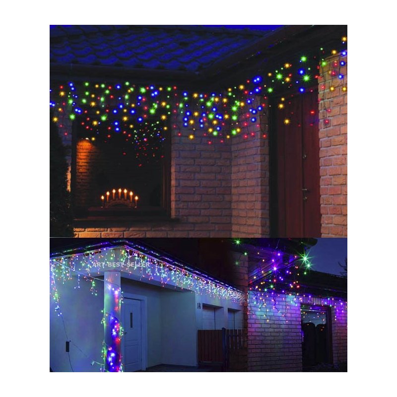 S5M Sople 500 LED kurtyny Multikolor