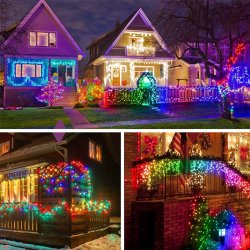 L5M Lampki choinkowe świąteczne 500 led Multi