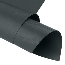 Taśma ogrodzeniowa 19cm x 35m 20 klipsów Antracyt