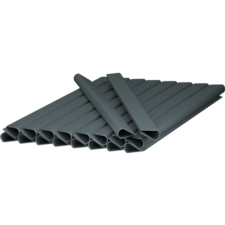 Taśma ogrodzeniowa do paneli ogrodzeniowych 19cm x 35m 450g/m2 Antracyt + 20 Klipsów
