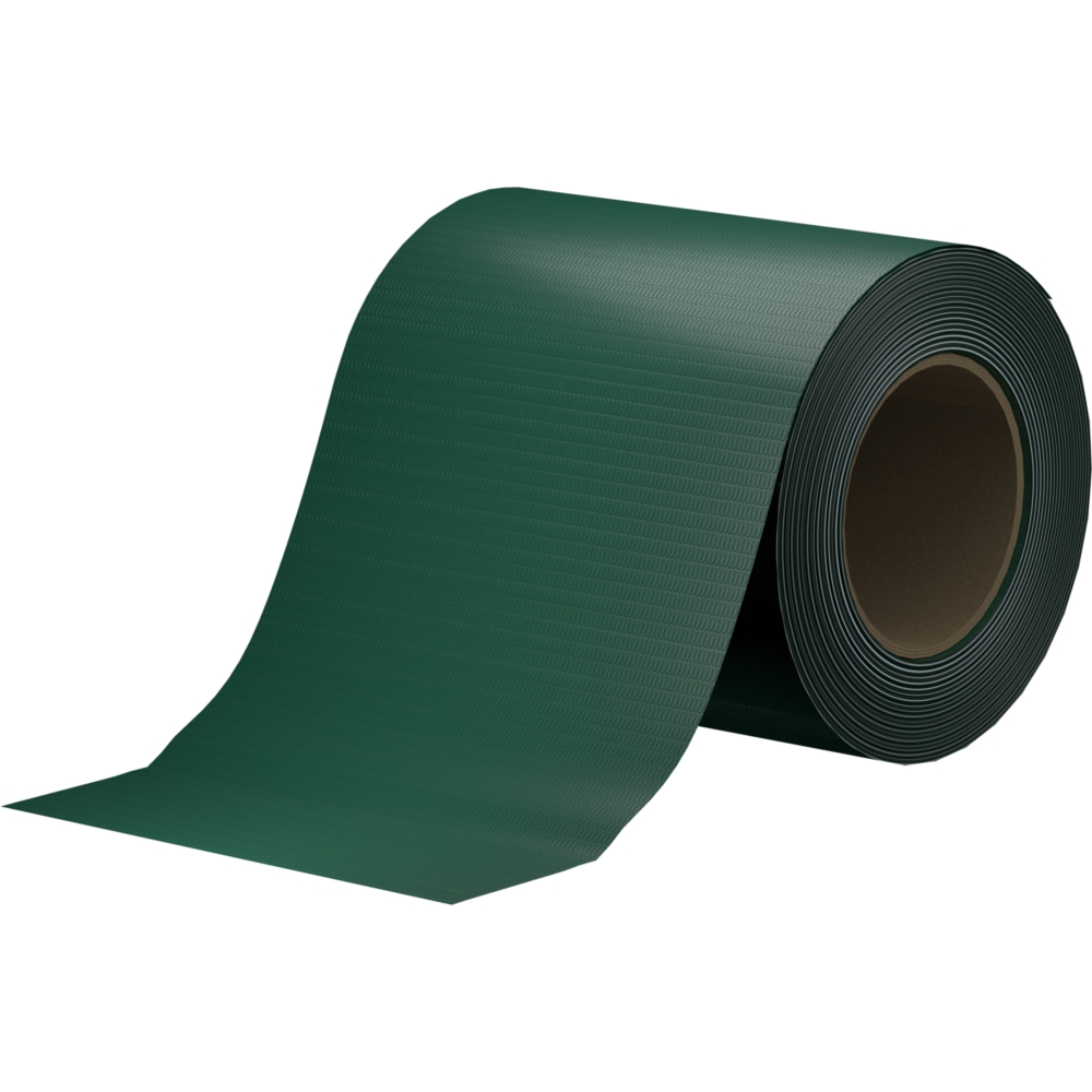 Taśma ogrodzeniowa do paneli ogrodzeniowych 19cm x 35m 450g/m2 Ciemny Zielony + 20 Klipsów