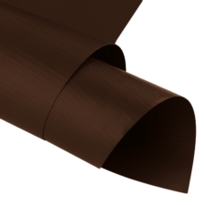 Taśma ogrodzeniowa do paneli ogrodzeniowych 19cm x 35m 450g/m2 Ciemny Brązowy + 20 Klipsów