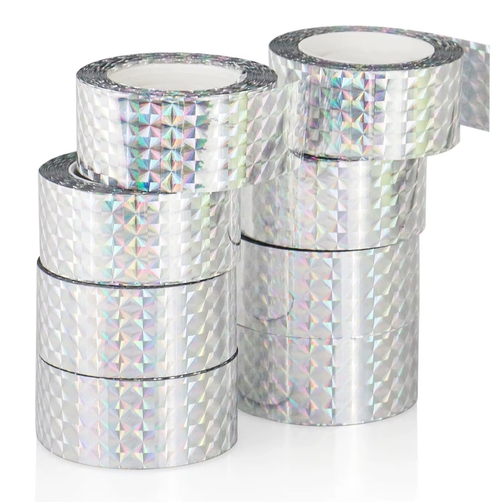 Taśma odblaskowa do odstraszania gołębi, szpaków oraz ptaków 50m