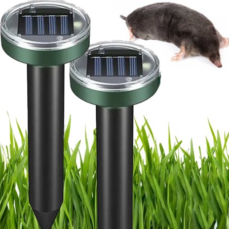 Odstraszacz gryzoni kretów solarny okrągły