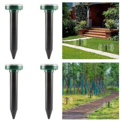 Odstraszacz gryzoni kretów solarny okrągły