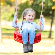 Huśtawka ogrodowa dla dzieci z linkami