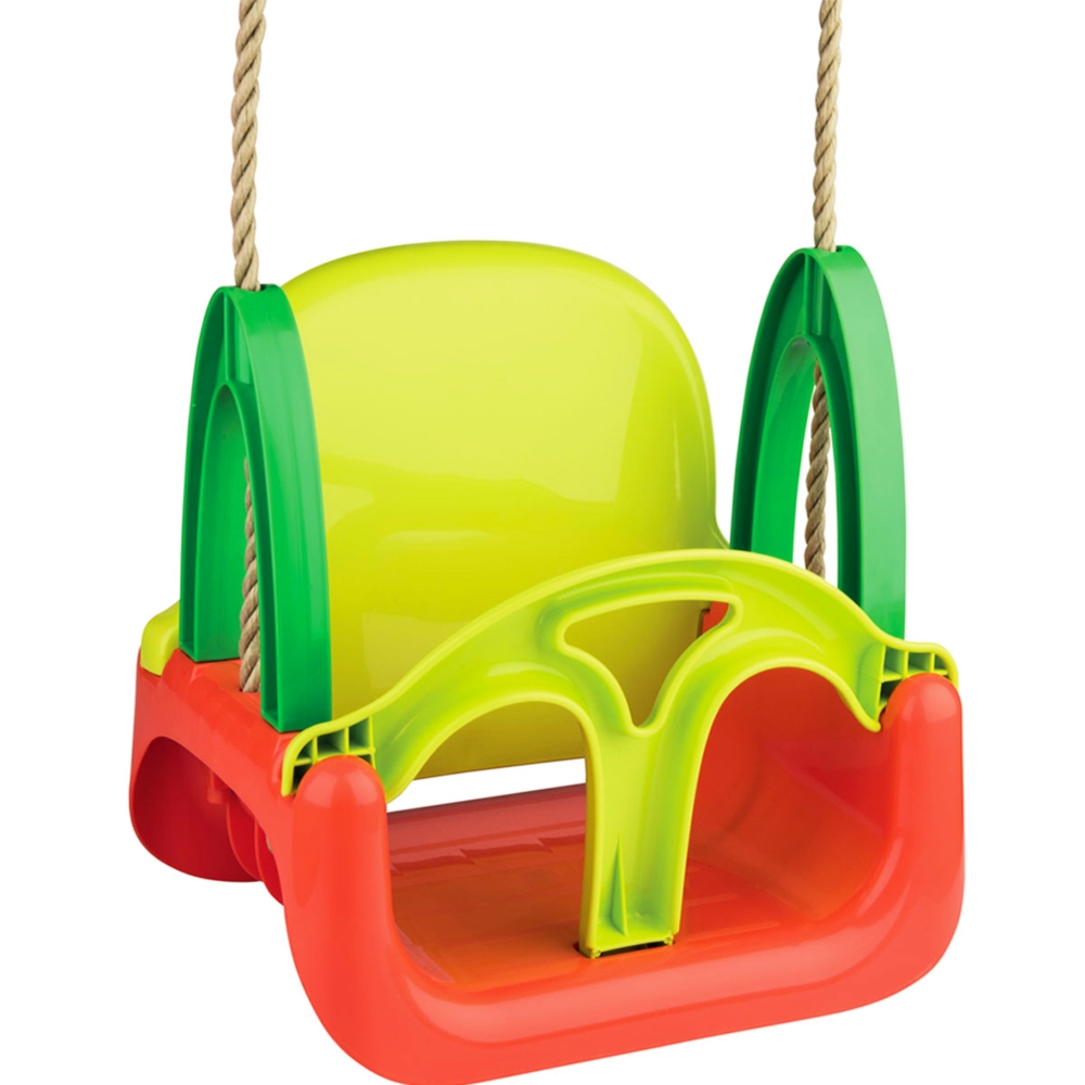 Huśtawka ogrodowa dla dzieci z oparciem