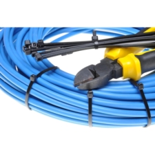 Opaski zaciskowe czarne trytytki 4,8x300mm 100 szt.