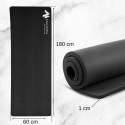 Mata do ćwiczeń, fitness, jogi 183x61x1cm