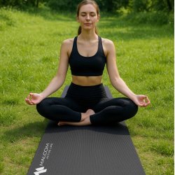 Mata do ćwiczeń, fitness, jogi 183x61x1cm