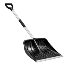 Łopata do śniegu z aluminiowym trzonkiem