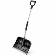 Łopata do śniegu z aluminiowym trzonkiem