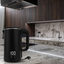 Czajnik elektryczny z regulacją Czarny 2,5L 1500W