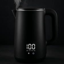 Czajnik elektryczny z regulacją Czarny 2,5L 1500W