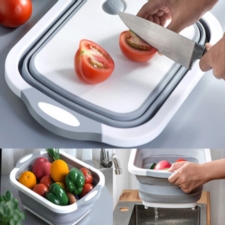 Miska / deska do krojenia turystyczna składana  5w1