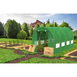 Tunel foliowy ogrodowy rozkładany 4x2,5x2m