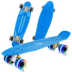 Deskorolka Fiszka z podświetlanymi kółkami LED