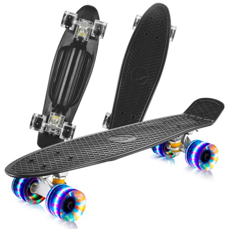 Deskorolka Fiszka z podświetlanymi kółkami LED