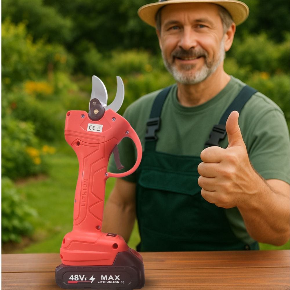 Sekator elektryczny nożyce ogrodowe + Akumulator