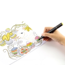 Markery alkoholowe dwustronne 80szt. + Torba