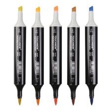 Markery alkoholowe dwustronne 60szt. + Torba