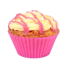 Forma stalowa do muffinek babeczek + Foremki silikonowe 12 sztuk